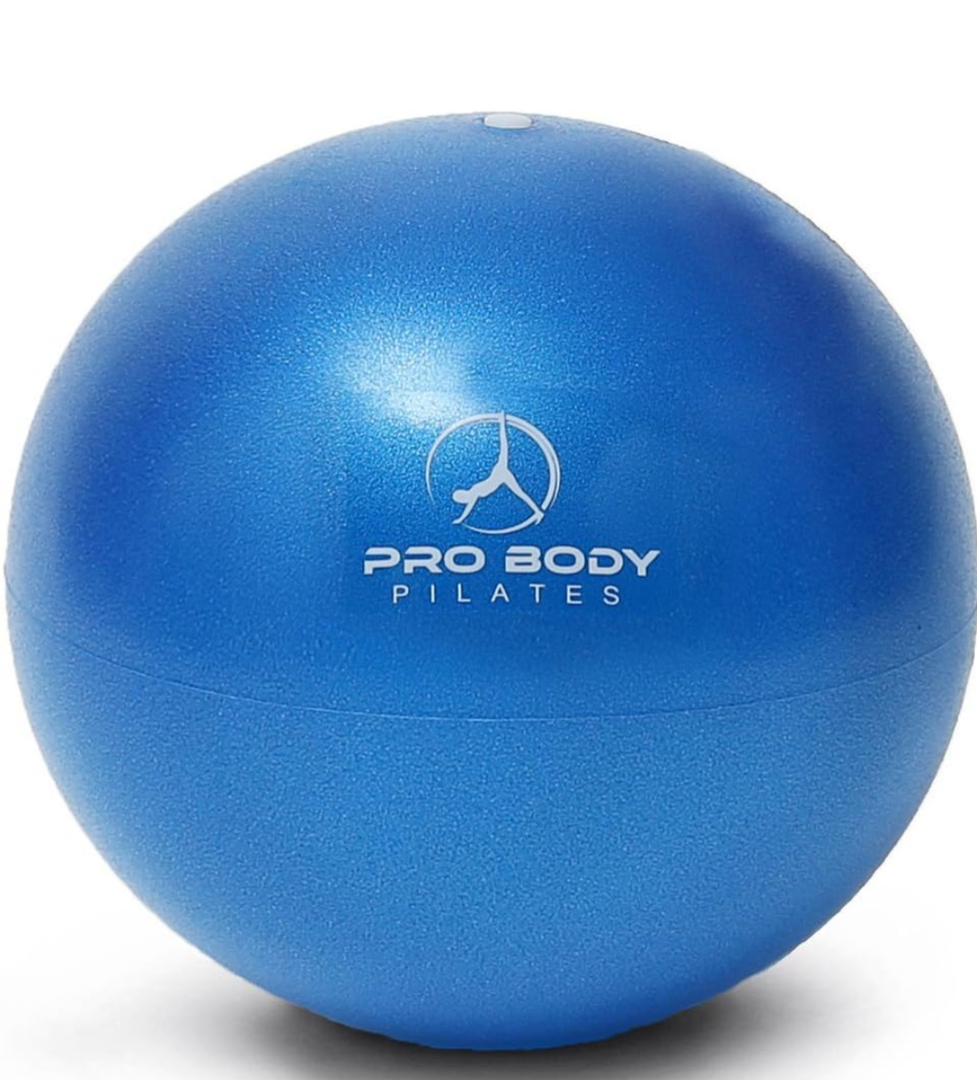 ProBody Pilates Small Exercise Ball - 9 Inch Workout Ball for Stability, Barre, Yoga, Core & Physical Therapy