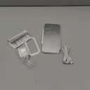 Slim LED Digital Alarm Clock, Mirror Surface for Makeup, with Diming, Large Display, Easy Setting, USB Charger Ports, Modern Bedroom, Desk, Office Living Room Decor, Christmas Birthday for Women Girl