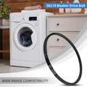 5PCS 38174 Belt Washer Drive Belt 27001006 Replacement for Speed Queen Whirlpool Alliance Maytag Amana Crosley Replaces WP27001006 40053601 40053606 AP6007462 PS11740577 Washer Agitator & Spin Belt