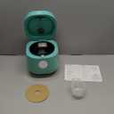 GreenLife Digital Rice Cooker, 2-Cups Uncooked/4-Cups Cooked, Removable Nonstick Ceramic PFAS-Free Pot, One-Touch Presets, Oats, Quinoa, Brown Rice, Auto Keep Warm, Fuzzy Logic Tech, 1.5QT, Black