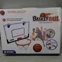 Upgrade Basketball Hoop Set - Extra Large 26" x 17" Pro Indoor Basketball Hoop for Door & Wall with 2 Balls, Complete Accessories, Basketball Toy Gift Perfect for Boys Girls Teens Adults