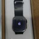 Apple Watch Ultra 2 (GPS + Cellular, 49MM) - Black Titanium Case with Black Ocean Band (One size - fits 130-200mm wrists)