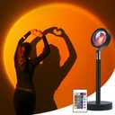 Merkury Innovations Multicolor Sunset Light LED Projector + Remote Control.