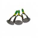 Potato Masher Heavy Duty  Stainless Steel Mashing Tool 3 set