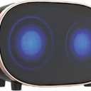 iLive ISB301BZ ISB301BZ Portable 12-Watt-Max Retro Bluetooth Rechargeable Speaker with LED Lights