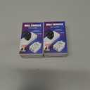 2 x e-ART USB Wall Charger 28W Dual Port QC3.0 Amps Fast Charging Block with LED Indicator, USB Cube Adapter Plug in Gift Box for iPhone 14 13 12 11 Pro Max XR Xs, Samsung, Android Phones, Tablet (Black)