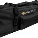 Celestron 94028 34 Tripod Bag Storage & Carry Case for Tripod and Accessories with Configurable Padded Internal Walls and Bonus Accessory Bag, Black