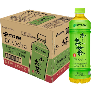Ito En Tea Oi Ocha Green Tea, Unsweetened, 16.9 Ounce (Pack of 12) Exp. 11/12/2026