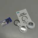 2 Pack Tracker Tags [Apple MFi Certified] Pair with Apple Find My (iOS Only) Bluetooth Air Smart Tags Key Finder Item Locator Waterproof Finder Worldwide Tracking for Pets Wallet Backpack Dogs Luggage (white)