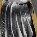 6PK 15.8 Inch Dimmable LED Flush Mount Ceiling Light, 32W, 3480LM, 2700K/3000K/4000K/5000K/6000K, Round Flat Panel Low Profile Ceiling Light Fitures for Hallway, Kitchen, Bedroom, Black