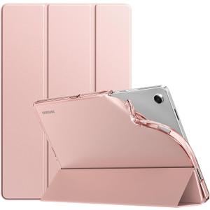 TiMOVO Case for Samsung Galaxy Tab A11+ Plus/A9+ Plus 11 Inch (2026/2023), Slim Soft TPU Translucent Frosted Back Protective Cover, Auto Wake/Sleep, Rose Gold