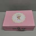 Porcelain Tea Set for Girls, Tea Party Set for Little Girls, Kids Tea Set Kitchen Pretend Play, Princess Tea Time Playset with Teapot Cups Carry Case, Toddler Girl Toys Birthday Gifts Age 3+