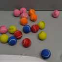 Junkin 80 Pcs Foam Golf Balls Rubber Practice Balls Realistic Feel and Flight Sport Training for Indoor or Outdoor Backyard Golf Training