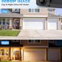 Solar Wireless Backup Camera, 5" 1080P DVR Monitor, 2-Min No-Wiring Installation Back Up Camera, 4800mAh Battery, Stable Signal, IP69K Waterproof Reverse Camera for Car, SUV, Pickup, Truck, Trailer