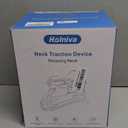 Neck Stretcher Cervical Traction, Adjustable Cervical Neck Traction Device, Neck Braces for Neck Pain and Support with 3 Power Traction for Home Use - FSA Eligible/HSA Eligible (Black)