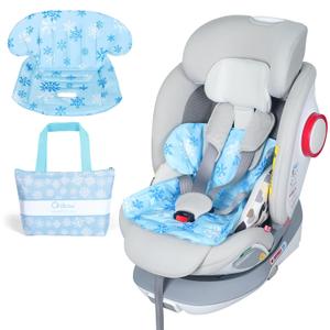 Orzbow Car Seat Cooling Pad with Insulated Bag, Gel Car Seat Cooler Pad for Babies, Toddler, Infant, Portable Cooling Mat for Strollers and Carseats, Keep Baby Cool in Summer, Blue