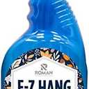 Roman’s E-Z Hang Peel & Stick Wallpaper Helper + Pre-Pasted Activator, Clear, Non-Staining, 32 Fluid Ounces