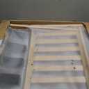 Fully Assembled Luggage Racks Pack of 2, Folding Suitcase Stand with Storage Shelf, Bamboo Luggage Stand with 5 Nylon Straps for Guest Room, Bedroom, Heavy Duty, Natural