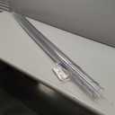 49 Inch Clear Round Plastic Tablecloth Coffee Dining Room Table Cover Protector Wood Marble Furniture Countertop Desk Top Protection Pad PVC Vinyl Circle Tablecloth Water Resistant Non-Slip Desk Mats (Upgraded Clear Color)