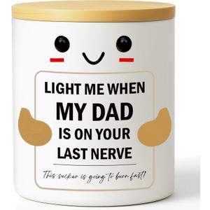 Gifts for Mom from Daughter Son Funny Birthday Stress Relief Candle for New Bonus Step Moms Mother in Law Mother Wife from Kids Stepchildren Perfect Mom's Birthday & Mother’s Day Ideas Humor Candle