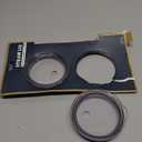 30 oz Tumbler Straw Lid, Replacement Lids Compatible for YETI Rambler 30 oz Stackable Cup, 35 oz Straw Mug, BPA Free and Shatter-proof Travel Tumbler Top Lid Covers, 2 Pack