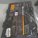 GEARWRENCH 121 Piece 1/4 & 3/8 Drive 72-Tooth SAE/Metric Mechanics Hand Tool Set | GW72SCBMTS