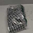 WDIRARA Girl's 2 Piece Outfits Plaid Tweed Half Sleeve Jacket and Ruffle Mini Skirt Set, Size 9Y