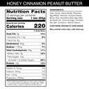RXBAR Nut Butter and Oat Protein Bars, Protein Snacks, Snack Bars, Honey Cinnamon Peanut Butter, 23.2oz Box (12 Bars) (EXP 03/29/26)