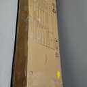 HollyHOME Bamboo TV Stand with Storage for TVs up to 65'', Modern Entertainment Center with 2 Open Shelf, Accent Media Console Table for Living Room, Bedroom, 55"(L), Walnut