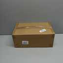 vanhel 100 Pack Brown Paper Bags with Handles,8x4.25x10.5 Inches,Gift Bags Medium Size,Gifts Bag Bulk for Festival,Birthday,Favor,Party,Shopping,Retail Merchandise.