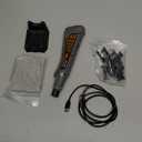 Cordless Pen Sander, Variable Speed and USB Charging with LED Light, Multi-Purpose Power Tool for Sanding, Polishing, Finishing, DIY Crafts (Grey)