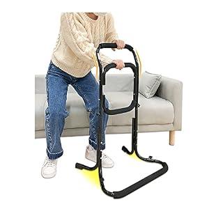 Chair Lift Assist Devices for Seniors Elderly Sit to Stand Lift Standing Aids Supports Grab Bar Help Patient Stand Up & Mobility in Front of The Sofa, Recliner Chairs, Toilet