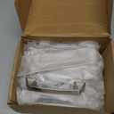 Amerdeco 15 Pack Kitchen Cabinet Handles 3.75 Inch(96mm) Hole Centers, Brushed Satin Nickel Handles for Kitchen Cabinet Hardware, Cabinet Pulls for Bathroom Dresser Drawer Handles ZH0002