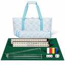 PiPiCat 2026 American Mahjong Tile Set, 166 Acrylic Game Tiles
