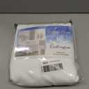 Cottingon Dorm Room Bed Skirt, 100% Microfiber, White, Twin XL-32 Drop