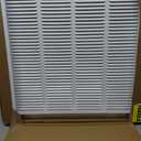Return Air Filter Grille 20x20,Air Return Vent Cover Grill for 20"W x 20"H Duct Opening,Steel HVAC Vent Covers for Wall and Ceiling,Holds 1" Thick AC Filter, For 20''w20''h-duct Opening
