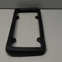 AR-PRO Ultimate License Plate Bumper Guard with Mounting Hardware - 1" Thick Rubber License Plate Frame Protects Bumper from Scratches and Dents - Universal Fit for Cars, Trucks, SUVs, and Vans