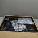 Clothes Rack with Drawers, Freestanding Rolling Garment Rack for Hanging Clothes, Closet Organizer Adjustable Metal Wire Shelving Wardrobe with Rods Portable Closet Shelf with Wheels, Black (Small)