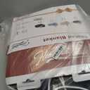 Homemate Electric Heated Blanket Twin - 62"x84" Heating Bed Blankets Throw with 10 Heating Levels 8 Hours Auto Off Fast Heating Over-Heated Protection Ultra Soft Warm Flannel ETL Certified Black