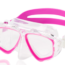 Speedo Unisex Child Adventure Mask Junior Swimsuit Separates, Pink (One Size Kids)