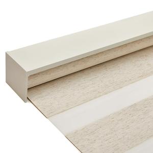 Joydeco Linen Zebra Blinds for Indoor Windows, 71" W x 72" H, Beige