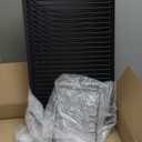 20inch Charcoal Ash Pan Replacement Parts for Char Griller 5050 5072 5650 2123 2223 2823 Grill Tray Chargriller 200157 BBQ Accessories with 2 Fire Grate Hangers