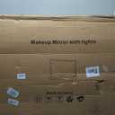 Ratsamee Hollywood Vanity Mirror with Lights, 21 Dimmable Bulbs, 3 Color Lights,Make Up Lighted Mirror, Aluminum Metal Frame, USB Charging Port（40" x 30"）