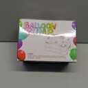 Nulink Electric Balloon Pump, Portable Electric Balloon Blower Machine Balloon Air Pump Dual Nozzle 110V 600W Balloon Inflator for Party Decorations (Rose red)