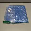 Yimobra Square Shower Mat Non Slip, Super Strong Suction Cups, 21"x21" Bath Tub Mat with Drain Holes, Machine Washable Fast Draining Bath Mats, Bathroom Essentials,Clear Blue