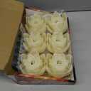 6 PCS Diwali LED Lotus Table Candles - 3 Lotus Lamps Electronic Buddhist Lights Battery Operated Buddha Flickering Warm White Lights for Home Decorative Temple Desktop Centerpiece