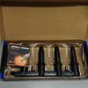UF620 Ignition Coil & 4504 Double Iridium Spark Plug for 11-15 Chevy Cruze, 12-18 Chevy Sonic,09-11 Aveo Aveo5 /09-10 Pontiac G3 1.6L 1.8L L4 Replaces# 90919-02247 C1646 5C1703 D517C