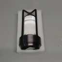 Portable Outdoor Table Lamp, Cordless Dimmable Touch Table Light, Rechargeable Battery Operated Small Lamp with 3 Colors and Brightness Control for Bedroom/Patio/Camping/Bar/Coffee Shop (Grey)