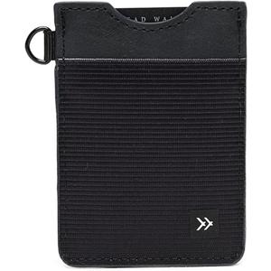 Thread Wallets Ultra Slim Minimalist Card Holder Wallet (Black)