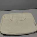 Travel Size Toiletry Bag for Women, Portable Cosmetic Bag with Hanging Hook, Travel Essentials Water-resistant Makeup Organizer for Accessories, Shampoo, Full-size Container, Toiletries (Large, Beige)